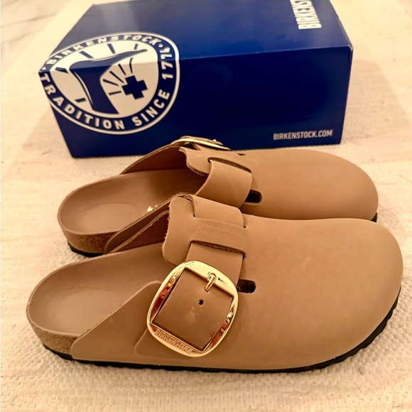 Birkenstock Big Buckle Boston Clog sz 41 NWT - Picture 7 of 9